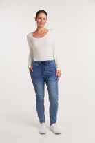 Ada Denim - Denim - Isle of Mine Clothing - Denim Jean Elasticised