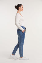 Ada Denim - Denim - Isle of Mine Clothing - Denim Jean Elasticised