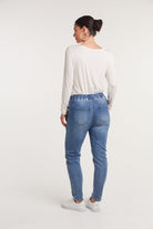 Ada Denim - Denim - Isle of Mine Clothing - Denim Jean Elasticised