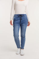 Ada Denim - Denim - Isle of Mine Clothing - Denim Jean Elasticised