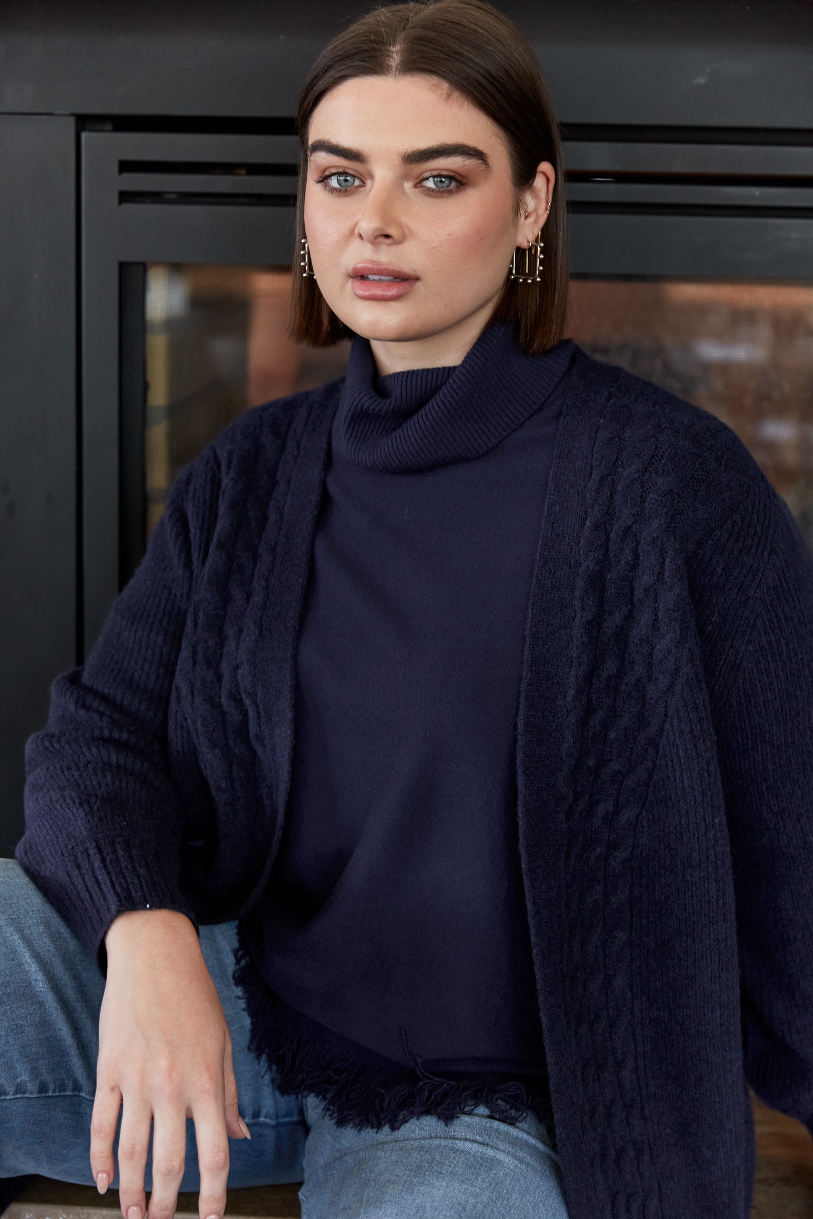 Romance Earring - Silver Square - Isle of Mine Earring