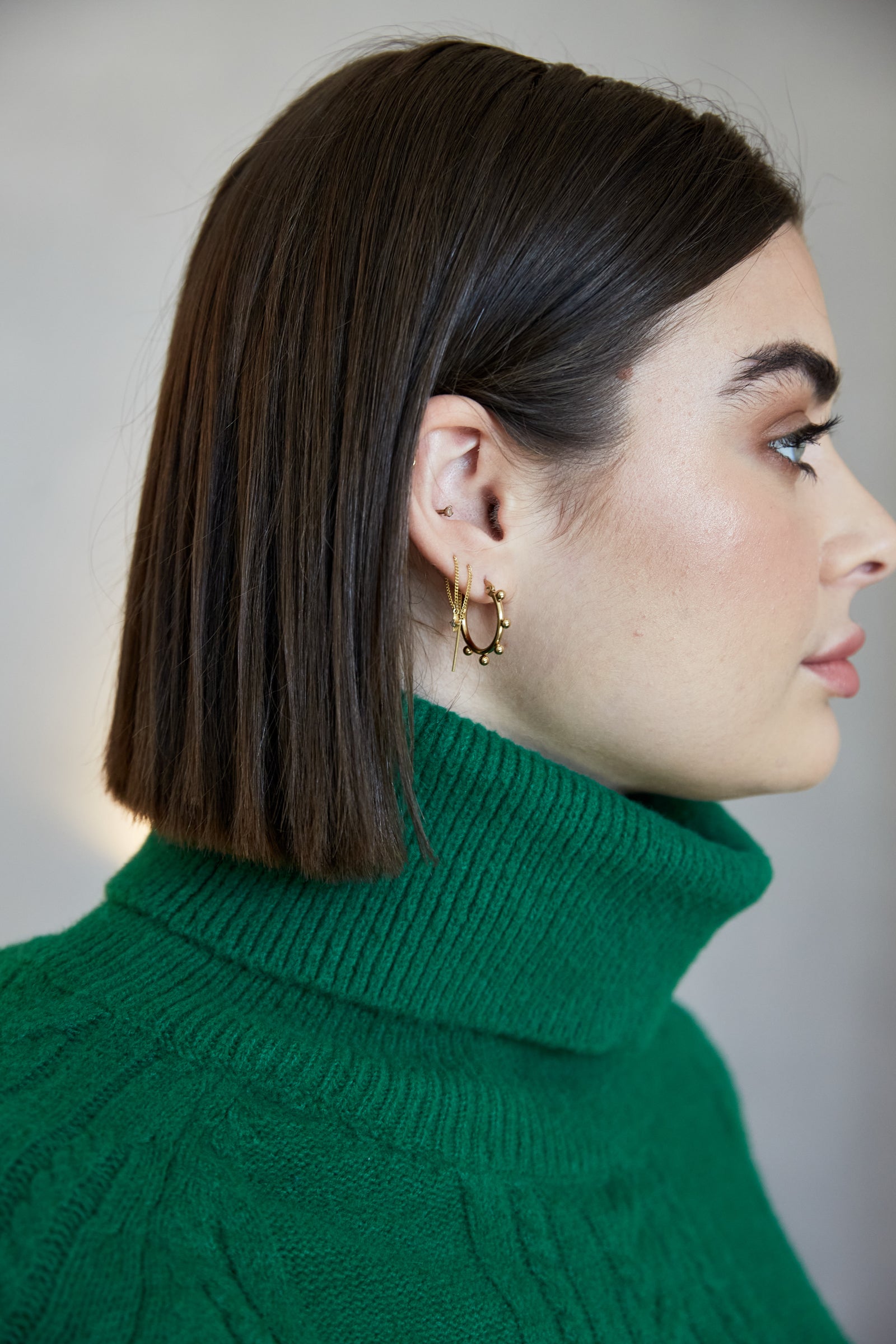 Romance Earring - Gold Circle - Isle of Mine Earring