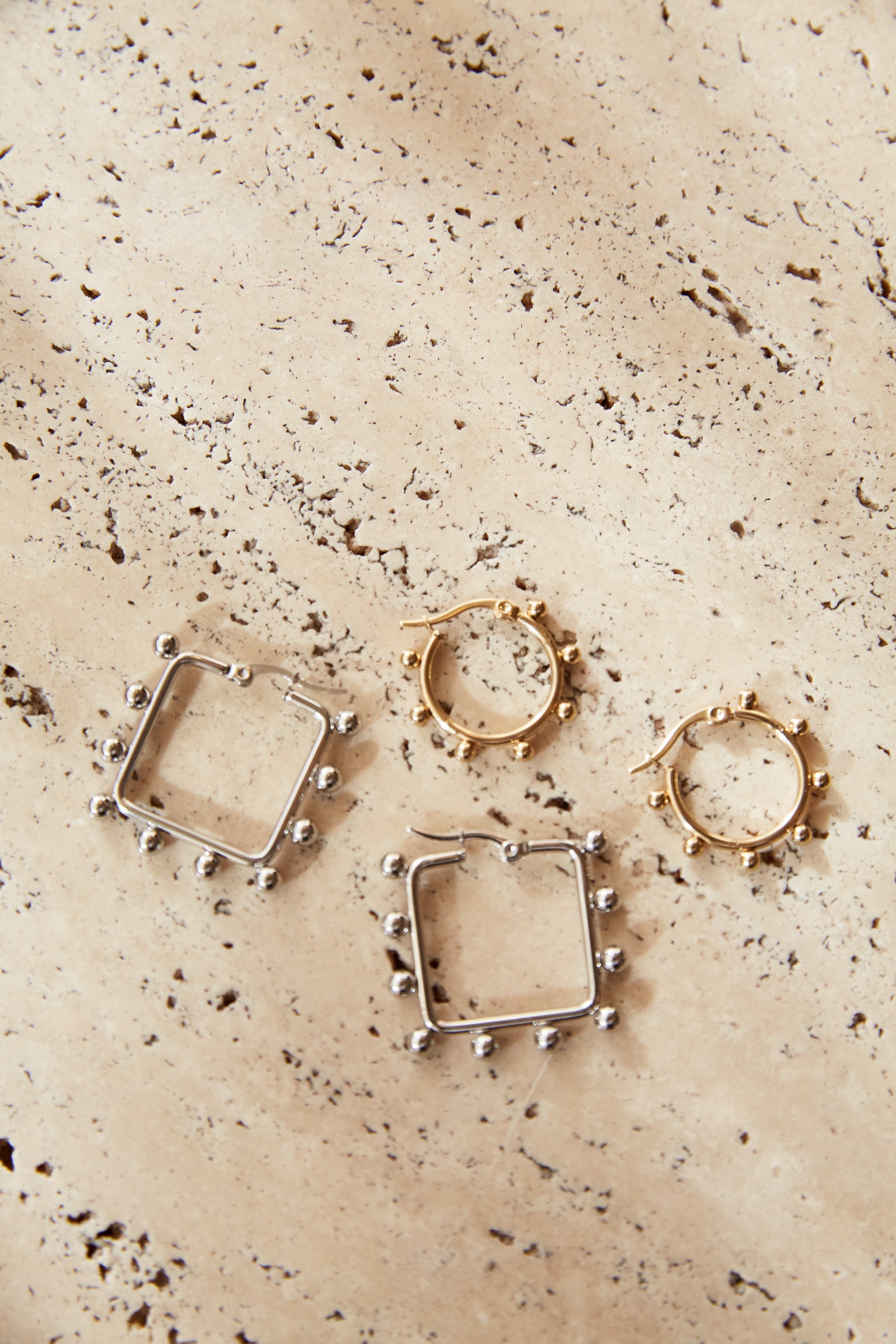 Romance Earring - Gold Circle - Isle of Mine Earring