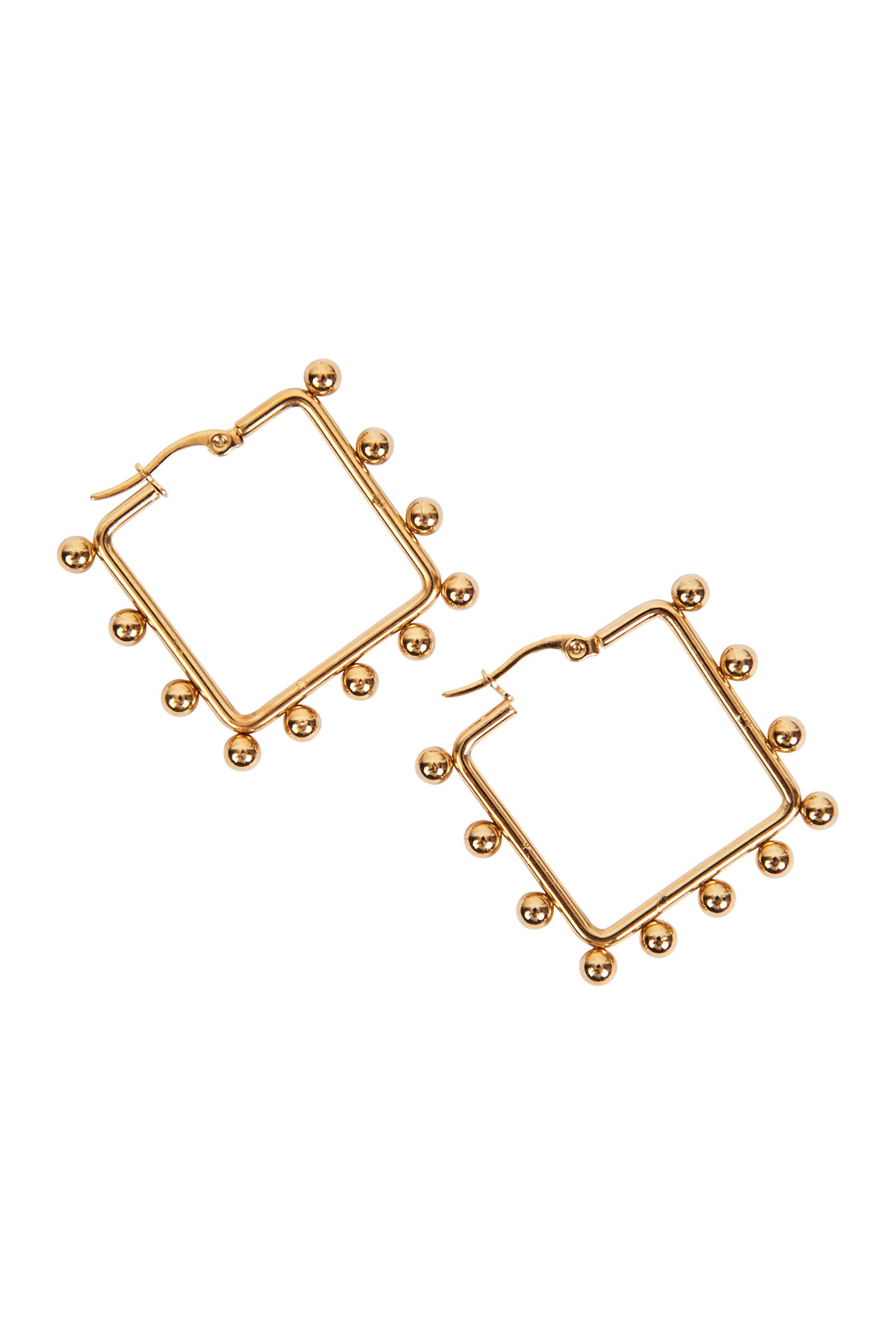 Romance Earring - Gold Square - Isle of Mine Earring