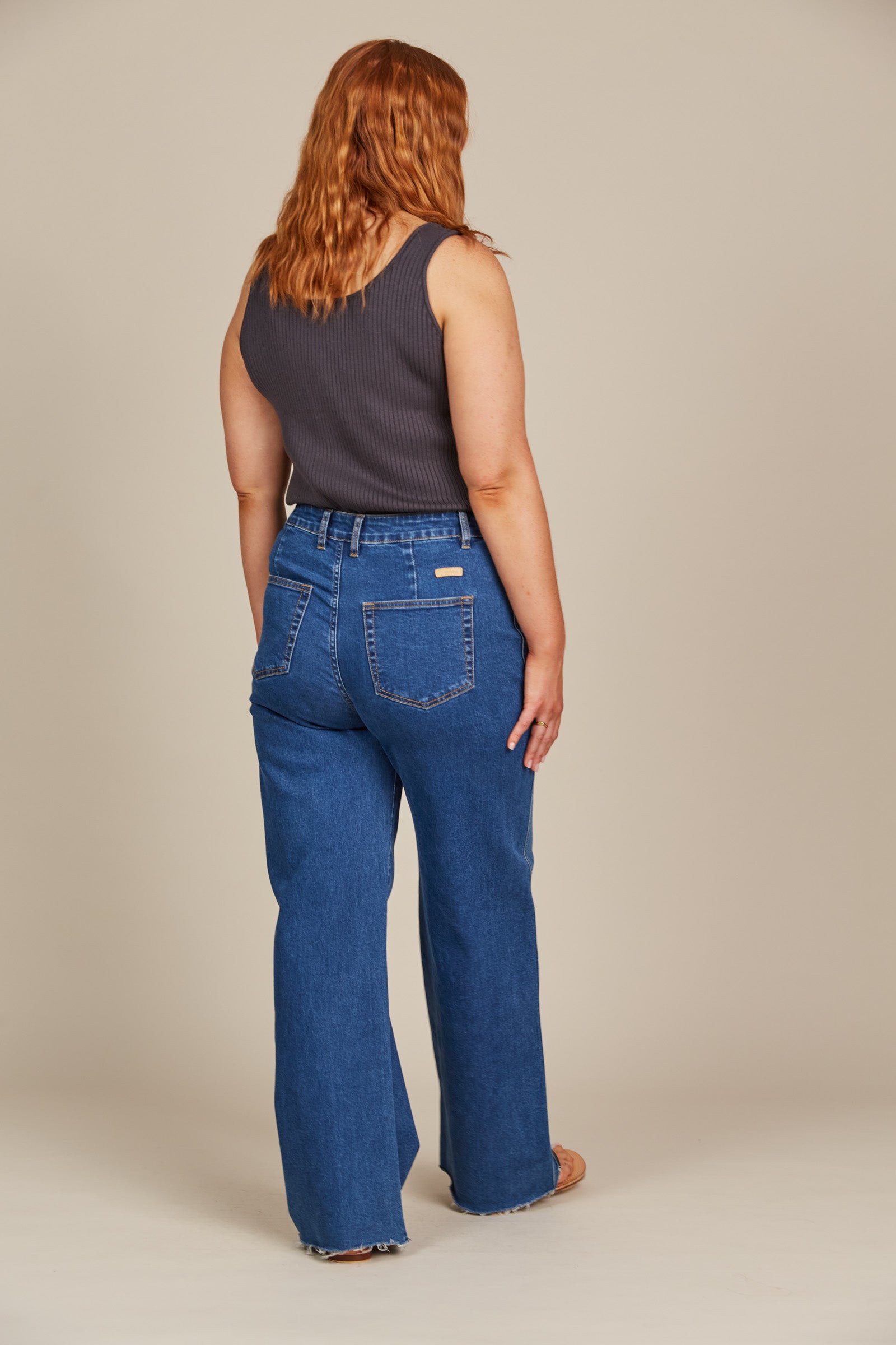 Tate Denim - Denim - Isle of Mine Clothing - Denim Jean Wide Leg