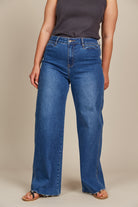 Tate Denim - Denim - Isle of Mine Clothing - Denim Jean Wide Leg