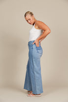 Tate Denim - Stellar - Isle of Mine Clothing - Denim Jean Wide Leg