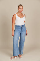 Tate Denim - Stellar - Isle of Mine Clothing - Denim Jean Wide Leg