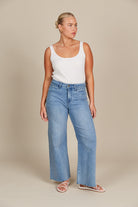 Tate Denim - Stellar - Isle of Mine Clothing - Denim Jean Wide Leg