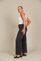 Tate Denim - Ash - Isle of Mine Clothing - Denim Jean Wide Leg