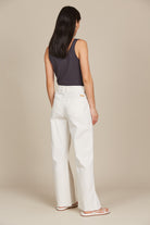 Tate Denim - Salt - Isle of Mine Clothing - Denim Jean Wide Leg