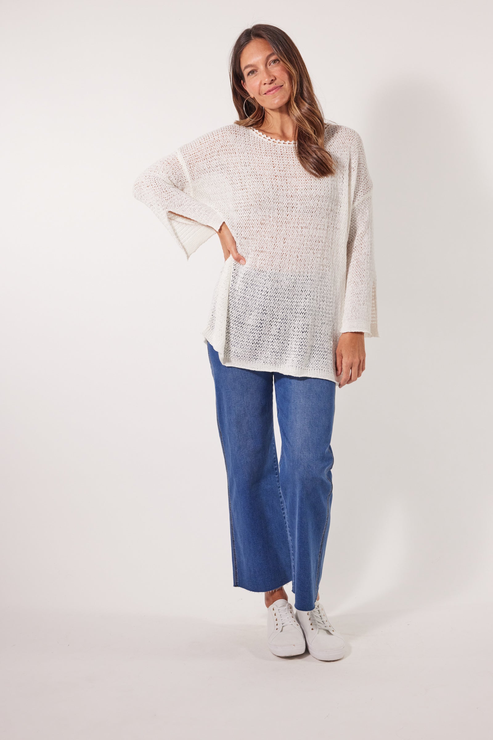 Marquee Jumper - Lotus - Isle of Mine Clothing - Knit Jumper One Size