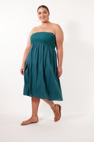 Gala Skirt/Dress - Teal - Isle of Mine Clothing - Dress Strapless / Skirt