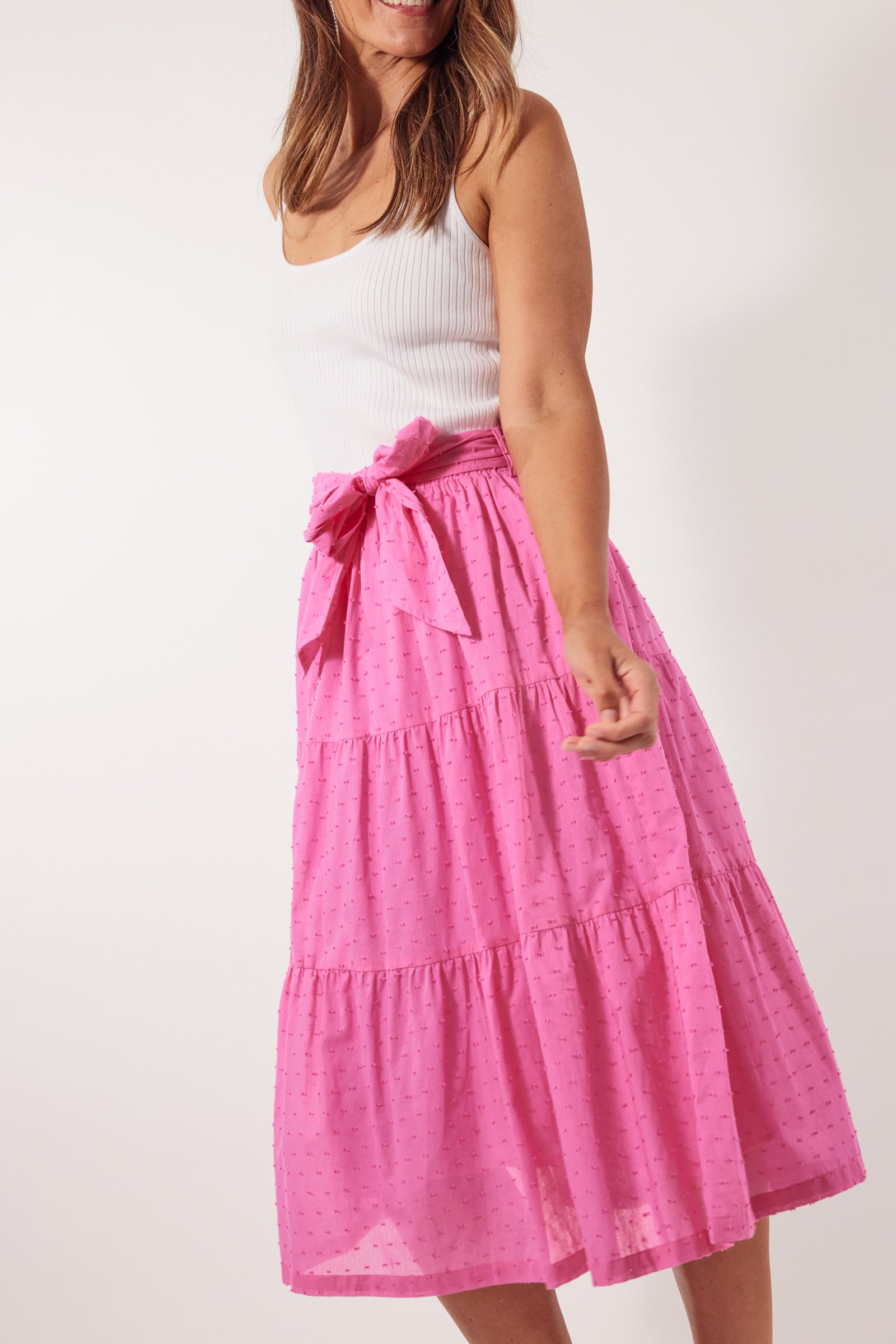 Soiree Skirt - Camelia - Isle of Mine Clothing - Skirt Mid