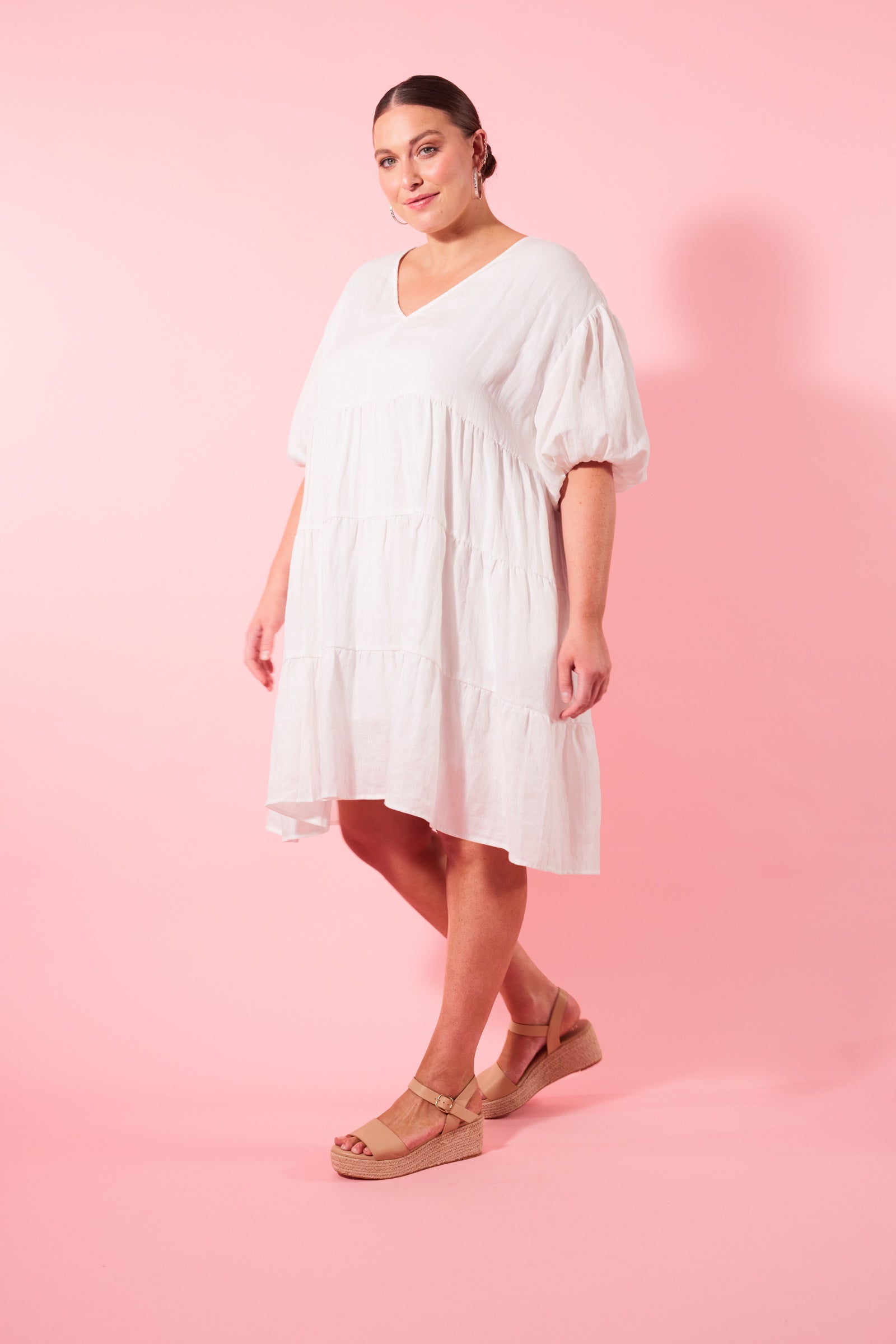 Flora Relax Dress - Lotus - Isle of Mine Clothing - Dress Mid One Size