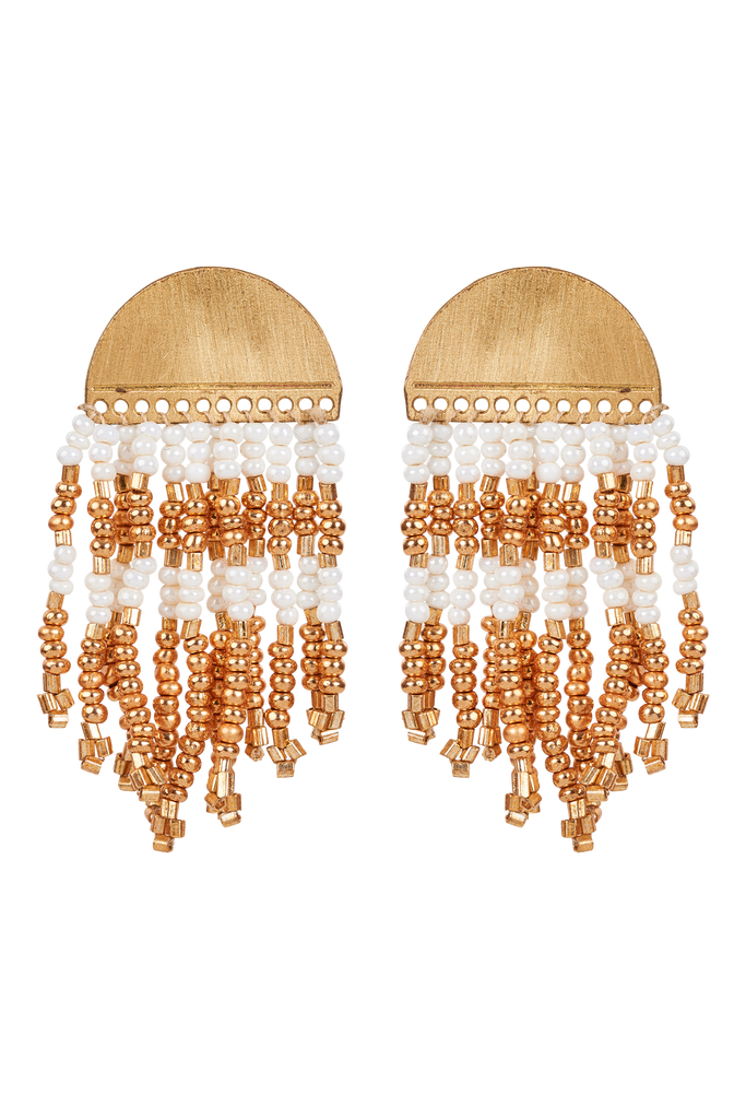 Soiree Earring - Brass - Isle of Mine Earring