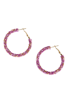 Soiree Hoop Earring - Lilac - Isle of Mine Earring
