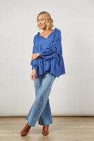 Panorama Relax Top - Azure - Isle of Mine Clothing - Top L/S One Size