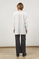 Panorama Blouse - Dove - Isle of Mine Clothing - Top L/S Linen