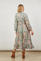 Euphoria Tie Maxi - Meadow Bloom - Isle of Mine Clothing - Dress Maxi Dressy