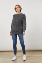 Metro Jumper - Ash - Isle of Mine Clothing - Knit Jumper