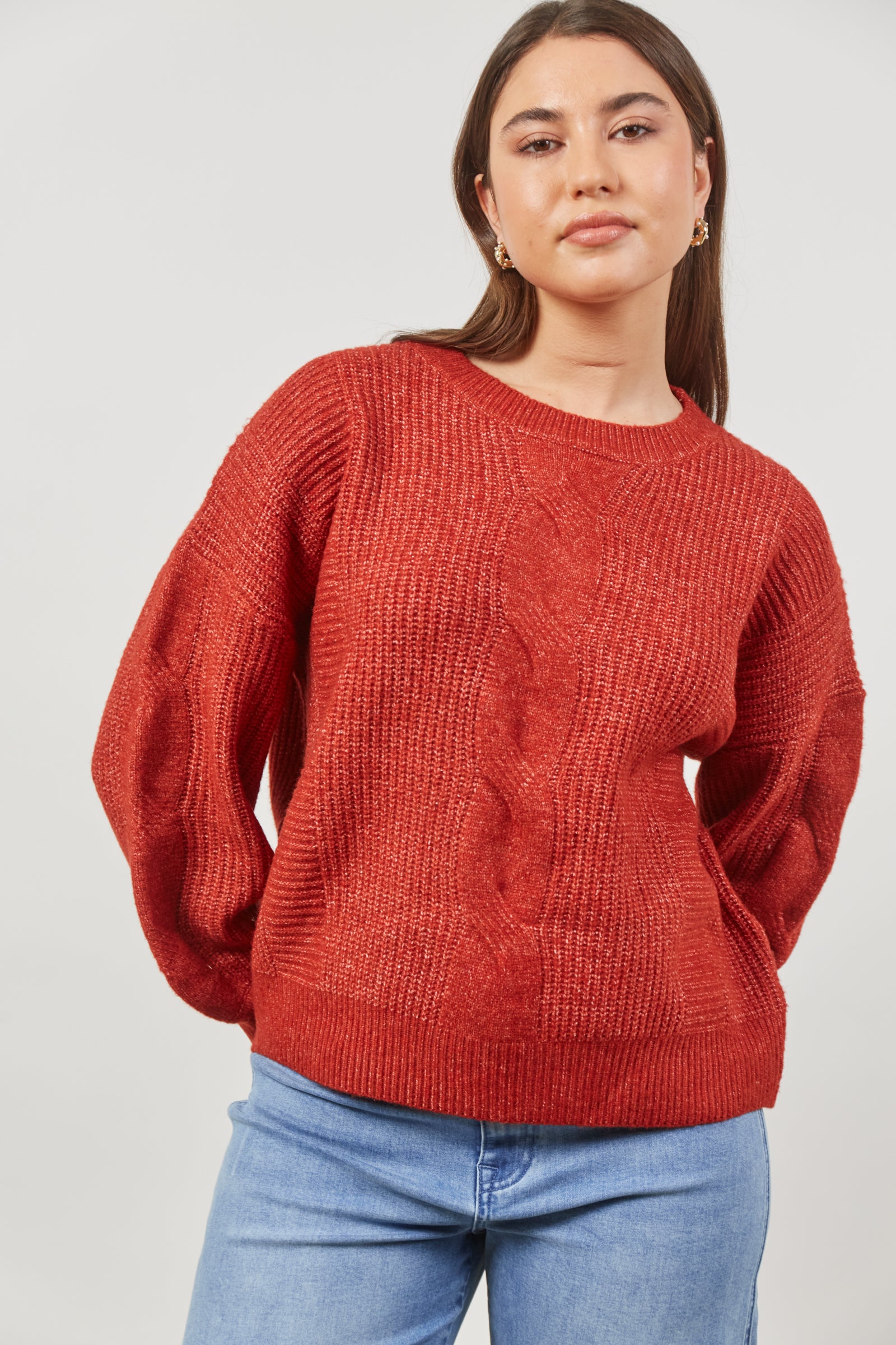 Renew Jumper - Picante - Isle of Mine Clothing - Knit Jumper