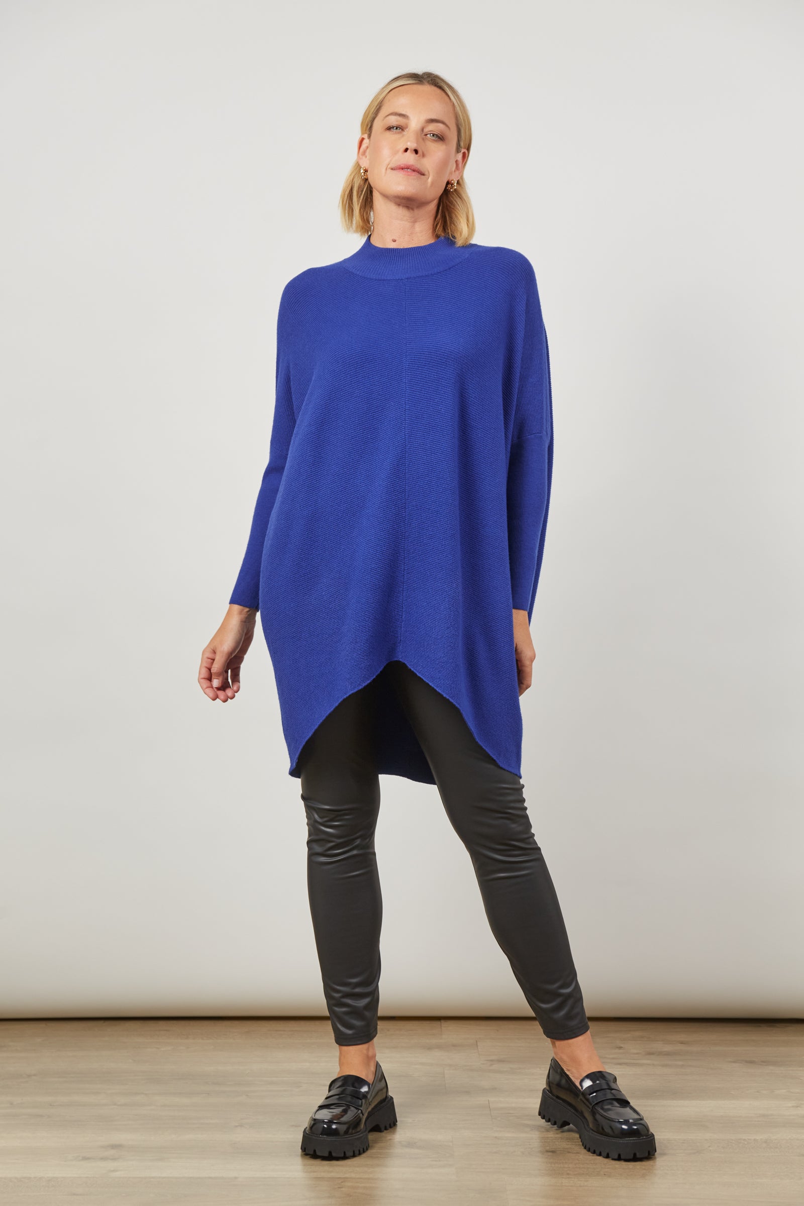 Cosmo Relax Jumper - Cobalt - Isle of Mine Clothing - Knit Jumper One Size