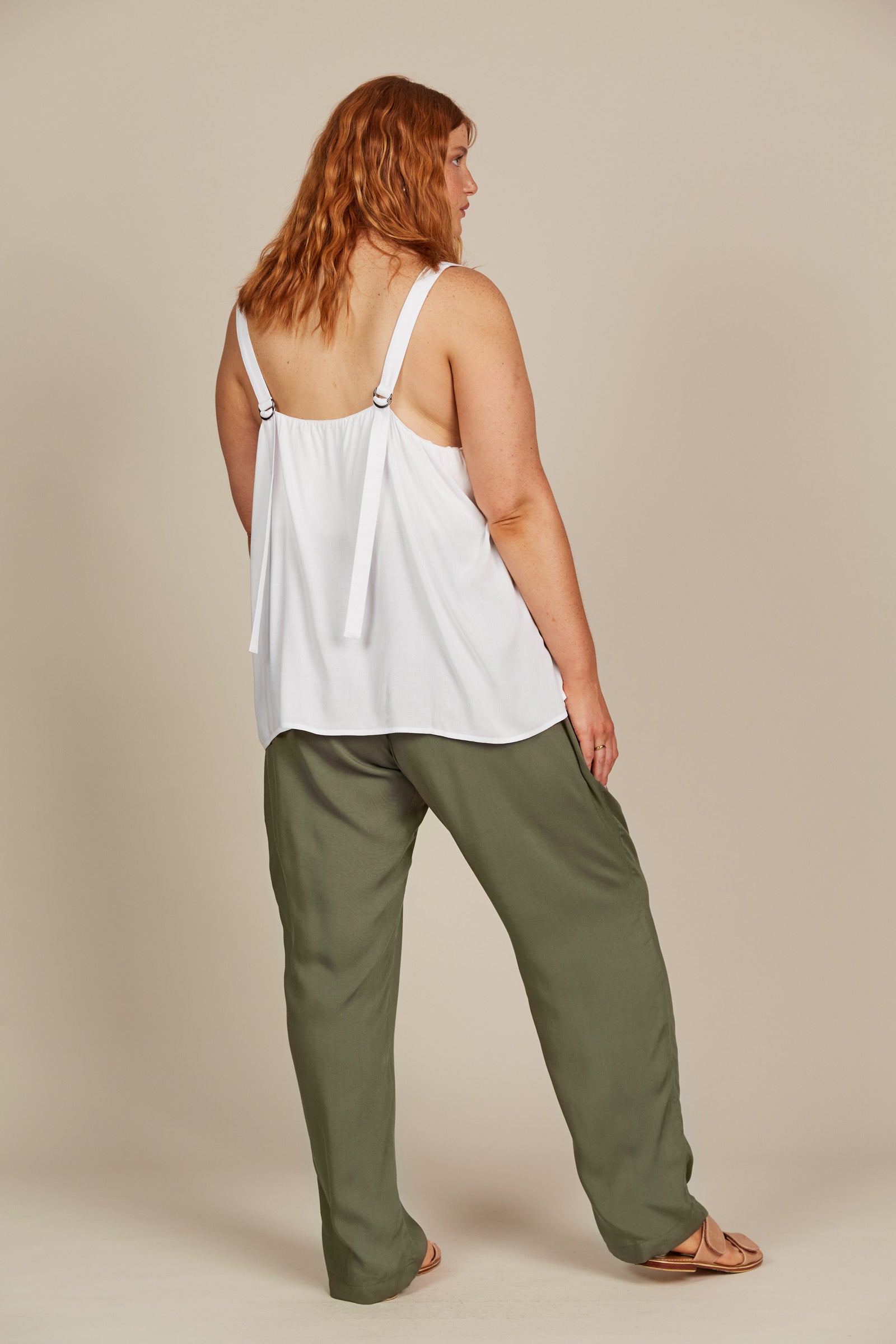 Esme Tank - Lotus - Isle of Mine Clothing - Top Strappy