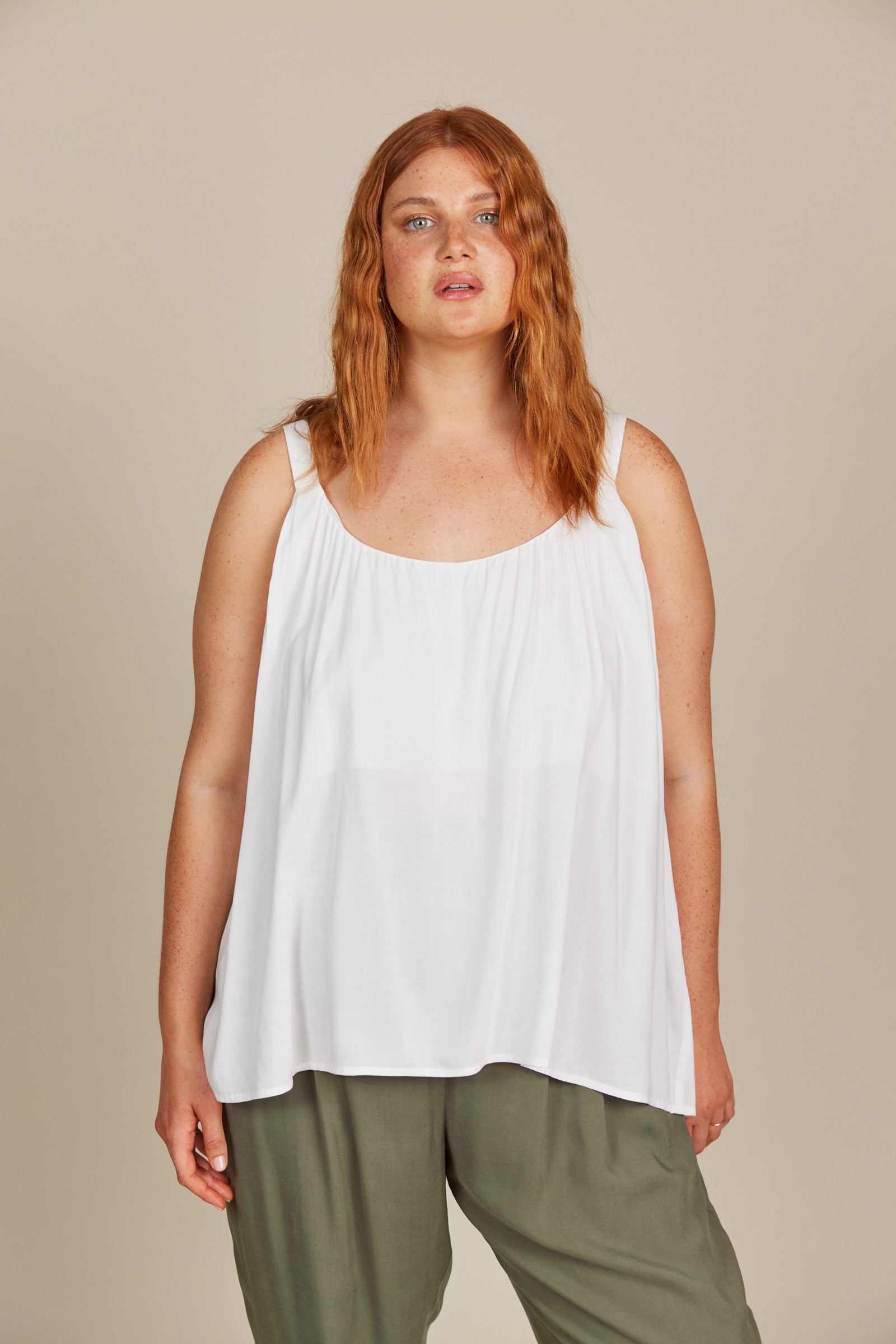 Esme Tank - Lotus - Isle of Mine Clothing - Top Strappy