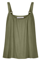 Esme Tank - Olive - Isle of Mine Clothing - Top Strappy