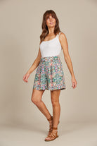 Esme Short - Lotus Fleuron - Isle of Mine Clothing - Short Casual