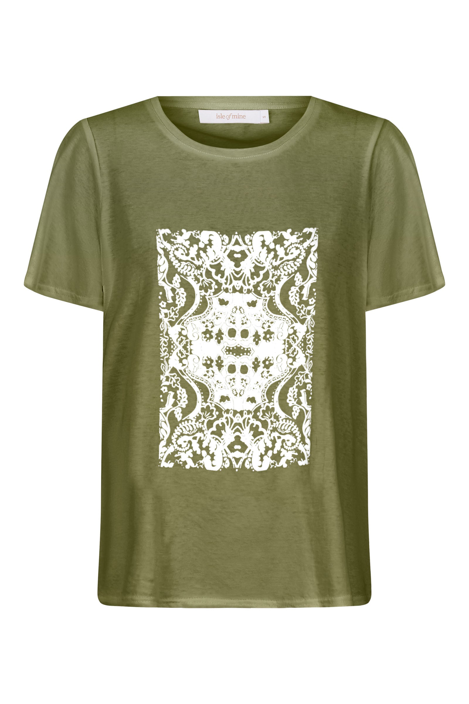 Esme Tshirt - Olive - Isle of Mine Clothing - Top Tshirt S/S