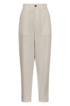 Lucille Pant - Canvas - Isle of Mine Clothing - Pant Relaxed Crop Linen