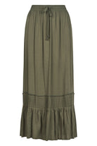 Esme Maxi Skirt - Olive - Isle of Mine Clothing - Skirt Maxi