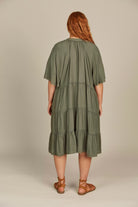 Esme Dress - Olive - Isle of Mine Clothing - Dress Mid