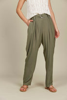 Esme Pant - Olive - Isle of Mine Clothing - Pant Relaxed