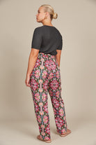 Esme Pant - Olive Fleuron - Isle of Mine Clothing - Pant Relaxed