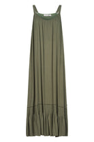 Esme Tank Dress - Olive - Isle of Mine Clothing - Dress Strappy Maxi