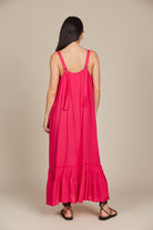 Esme Tank Dress - Raspberry - Isle of Mine Clothing - Dress Strappy Maxi