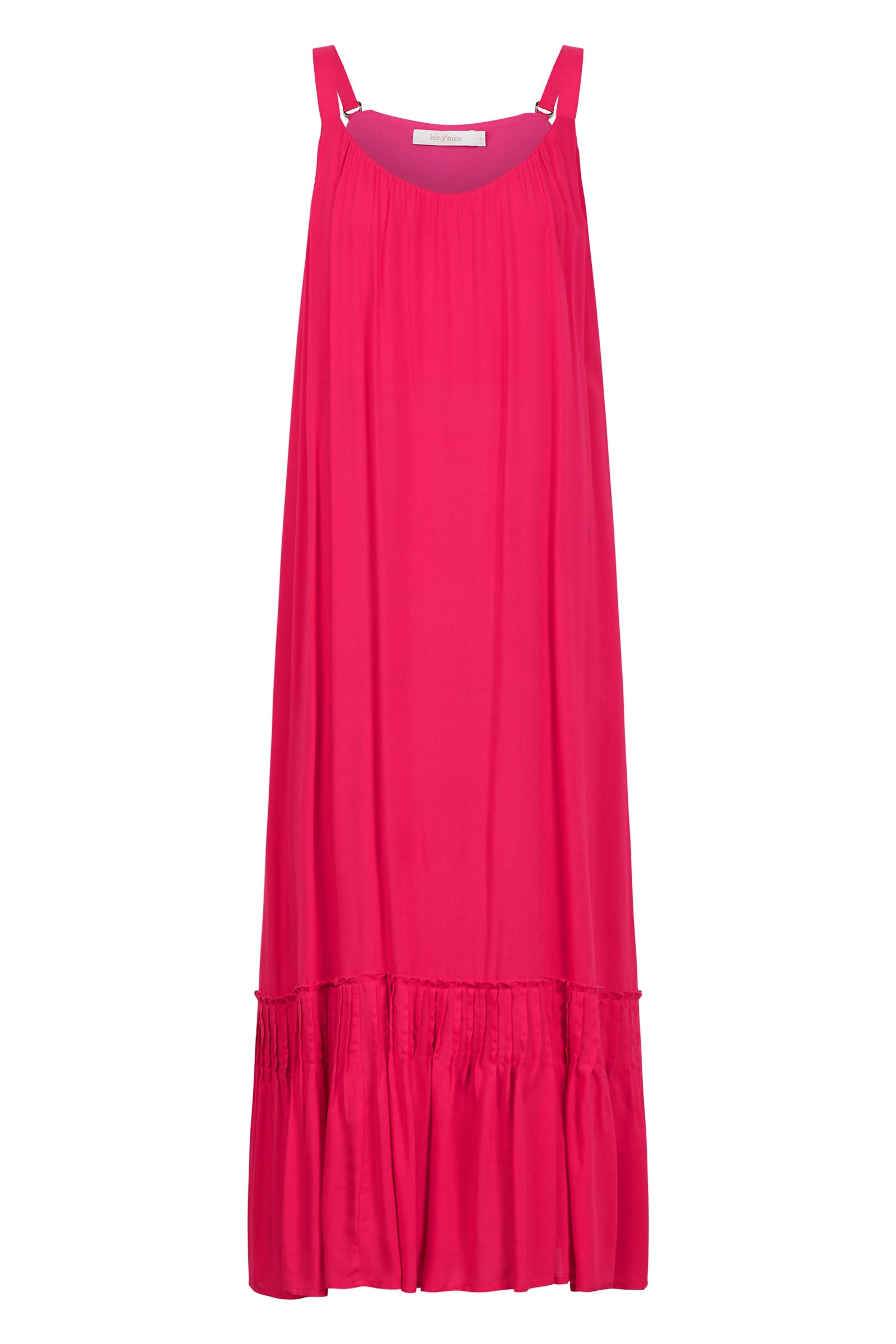 Esme Tank Dress - Raspberry - Isle of Mine Clothing - Dress Strappy Maxi