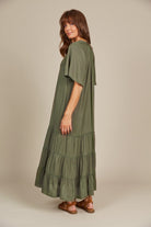 Esme Maxi - Olive - Isle of Mine Clothing - Dress Maxi