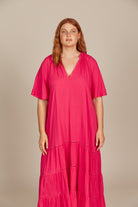 Esme Maxi - Raspberry - Isle of Mine Clothing - Dress Maxi