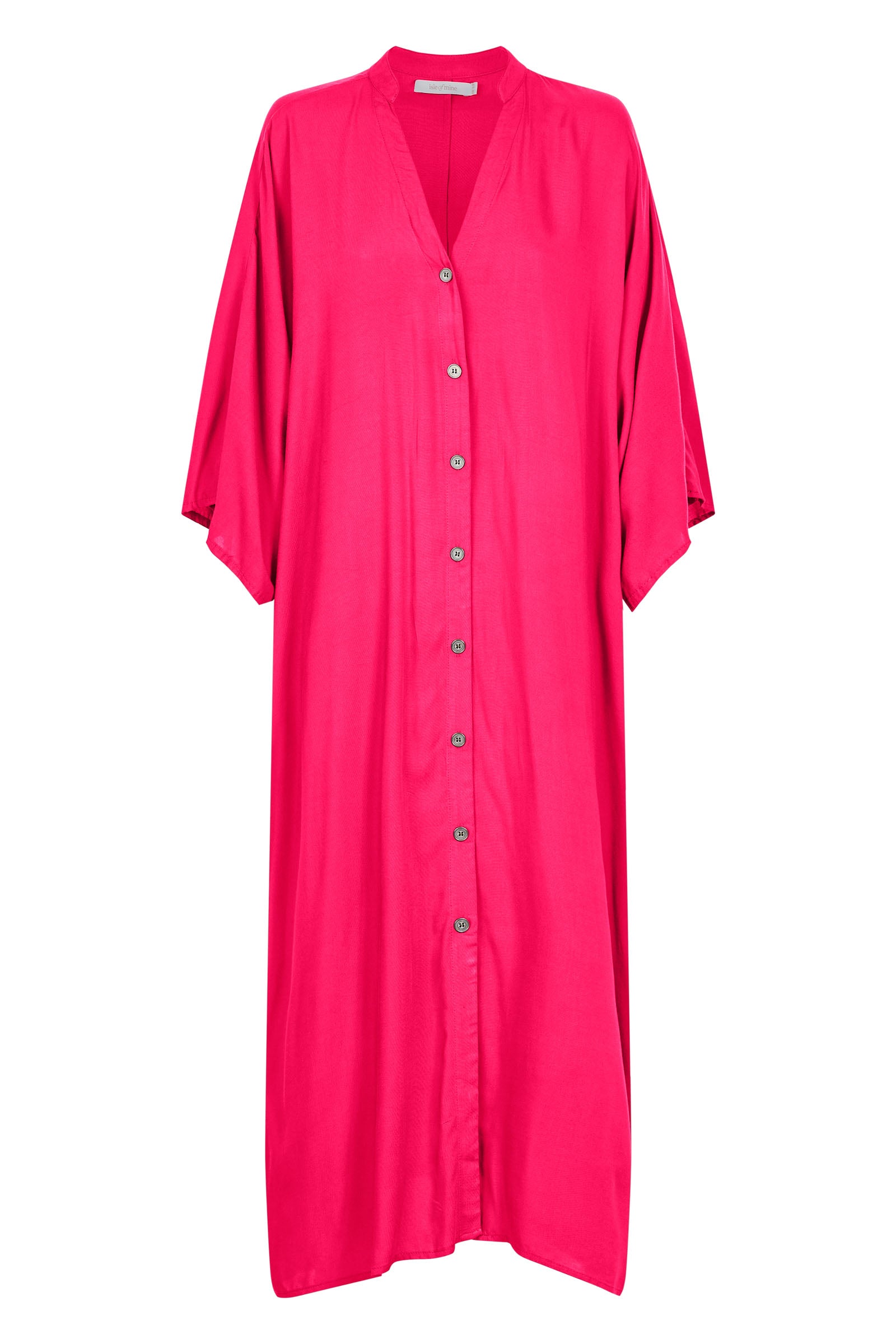 Esme Relaxed Dress - Raspberry - Isle of Mine Clothing - Dress Maxi One Size