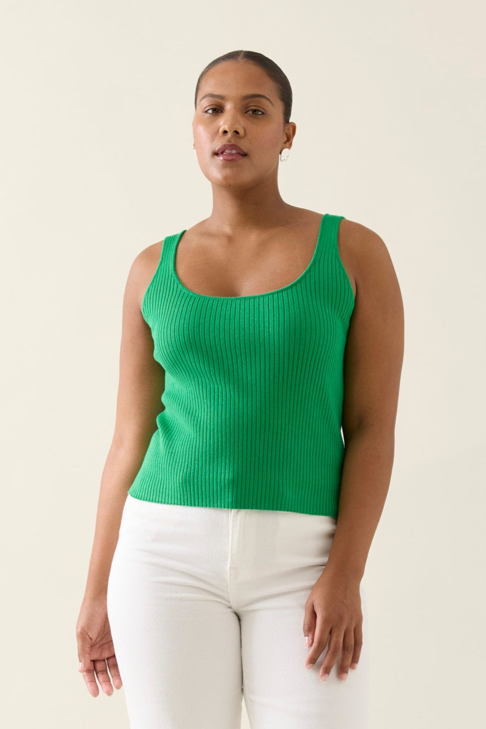 Adele Tank - Green – Isle of Mine