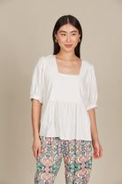 Amelie Top - Lotus - Isle of Mine Clothing - Top Tshirt S/S Linen