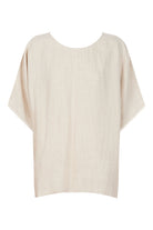 Amelie Relaxed Top - Canvas - Isle of Mine Clothing - Top S/S Linen One Size