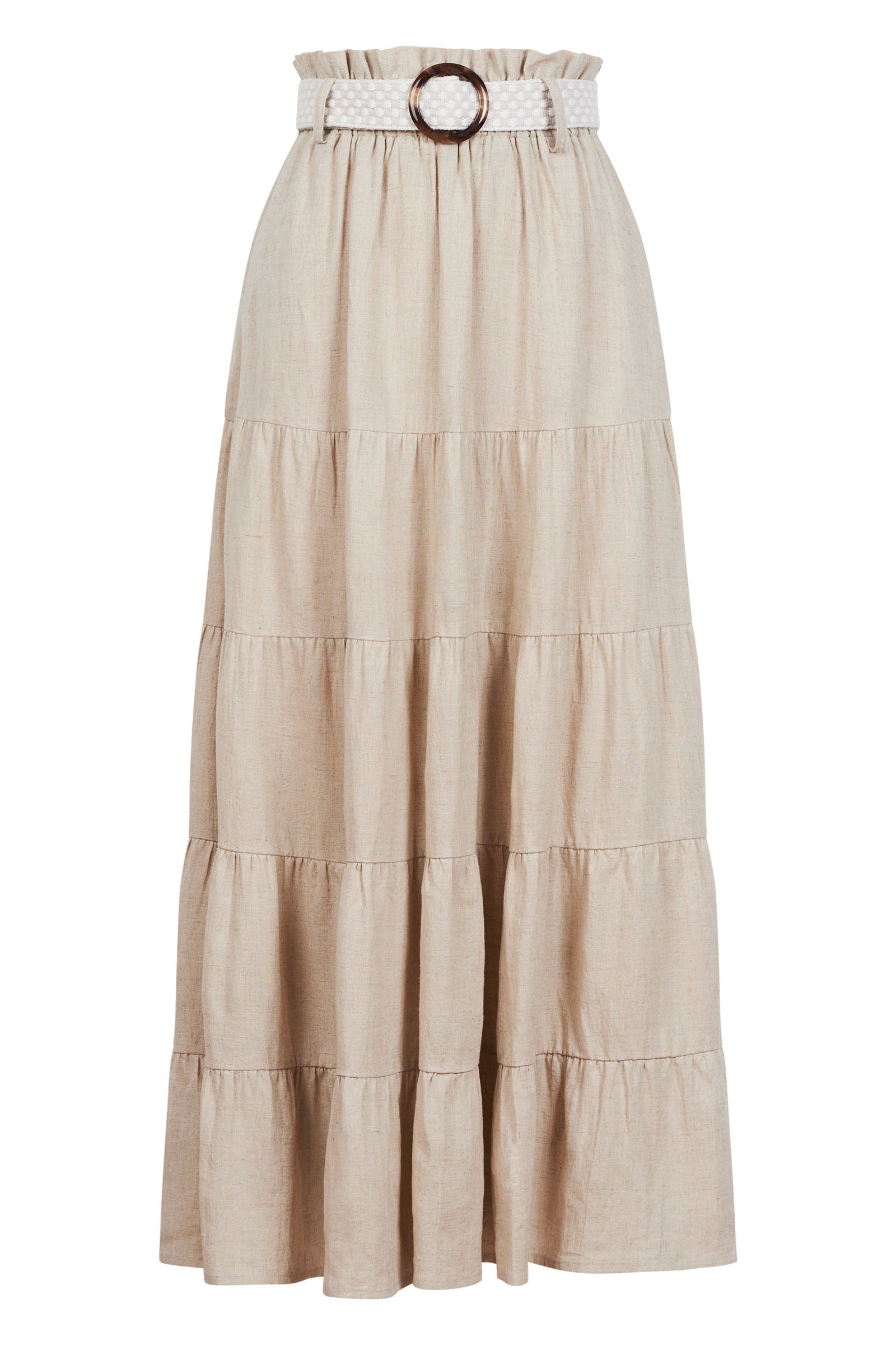 Amelie Maxi Skirt - Canvas - Isle of Mine Clothing - Skirt Maxi Linen