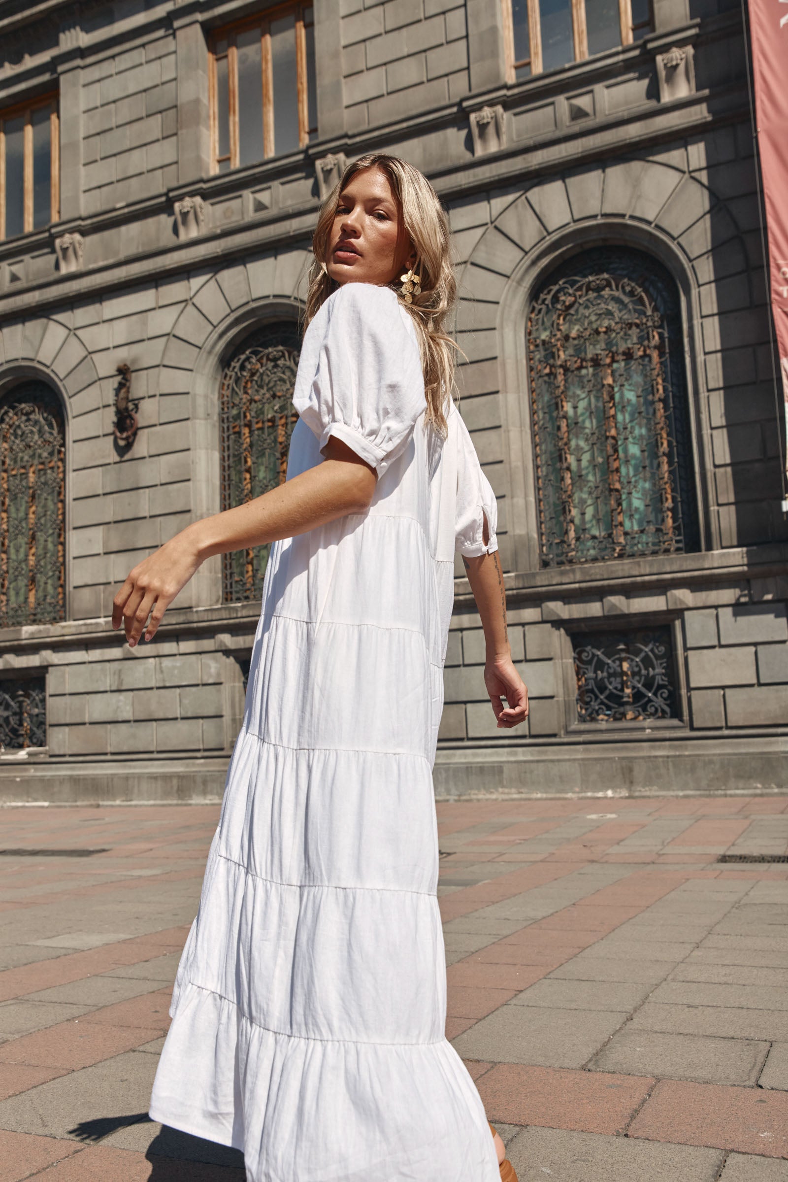 Amelie-Maxi - Lotus - Isle of Mine Clothing - Dress Linen