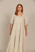 Amelie Maxi - Canvas - Isle of Mine Clothing - Dress Linen