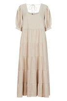 Amelie Maxi - Canvas - Isle of Mine Clothing - Dress Linen